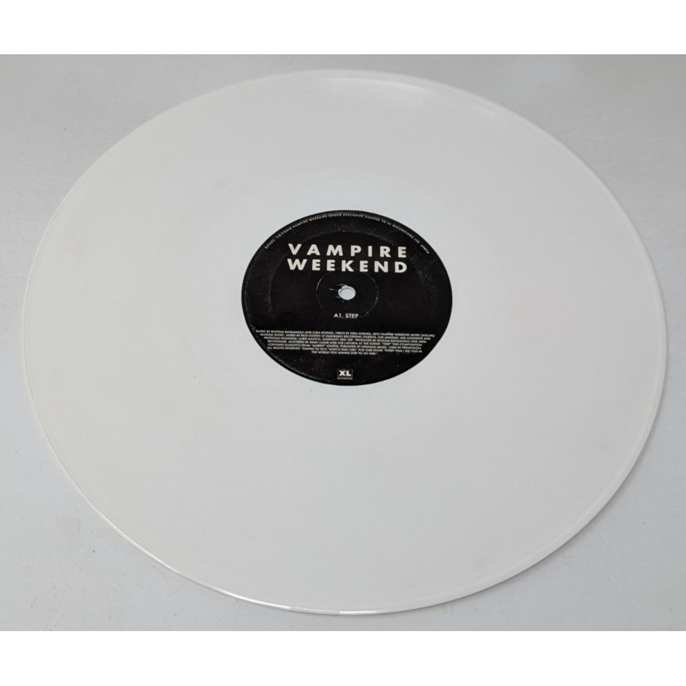 Vampire Weekend Step 2015 Record Store Day Limited Edition White Vinyl ONLY VTG